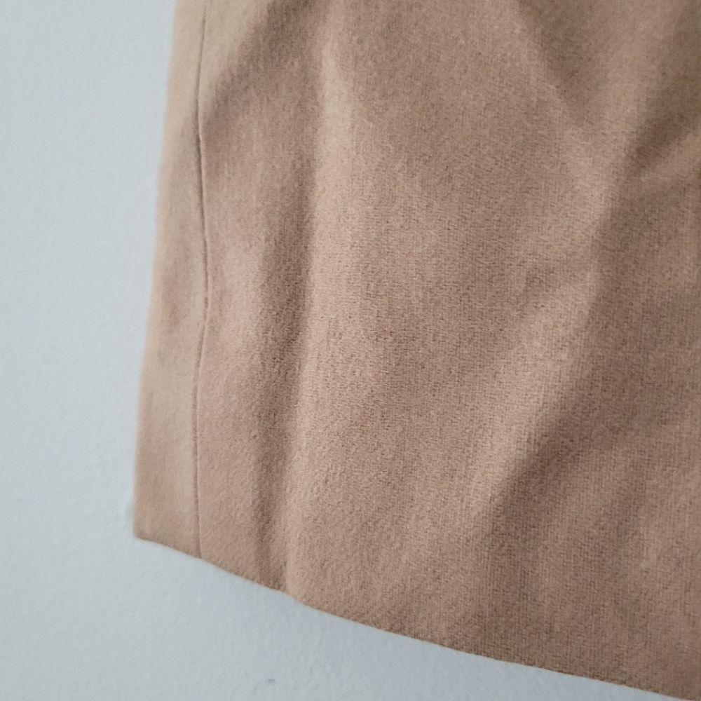Pendleton Tan 100% Virgin Wool Pencil Skirt Petites 8 - Picture 2 of 7